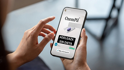 OCU denuncia el uso indebido de su logo en publicidad de Ozempil